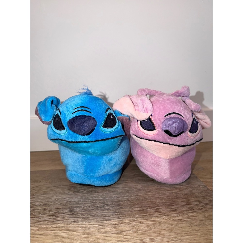 Girl Disney slippers 2/3 stitch and angel